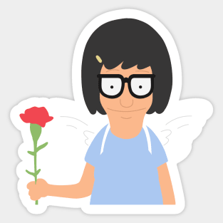 Cupid Tina Sticker